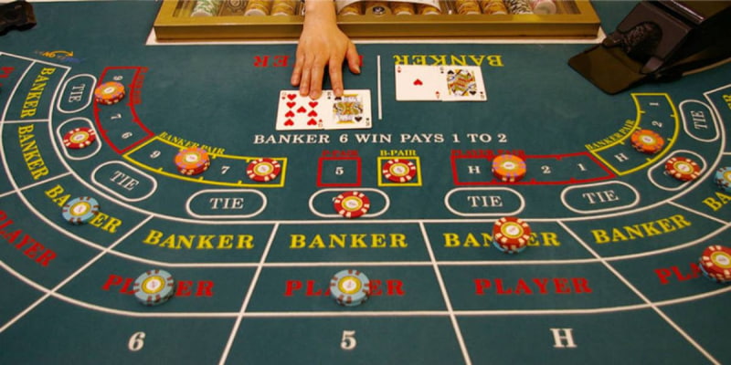 Các cửa cược trong Baccarat Kubet