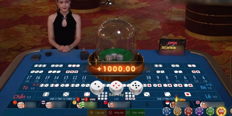 Sicbo là tựa game siêu xanh chín ở DG casino