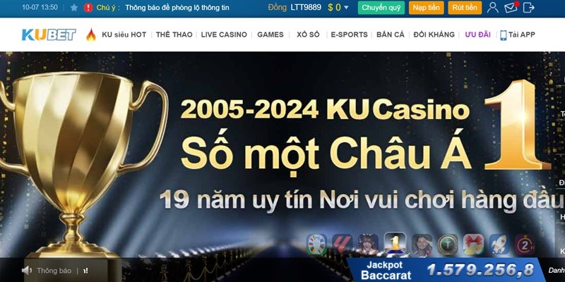 Giới thiệu KUBET và sảnh Slots CQ9