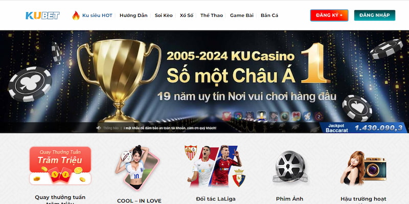 Kubet là một trang web giải trí có tên tuổi ở trên thị trường