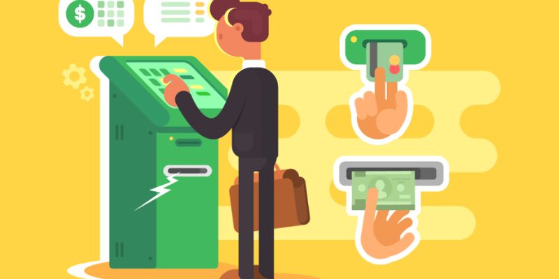 Giao dịch thông qua cây ATM cũng là một lựa chọn hợp lý