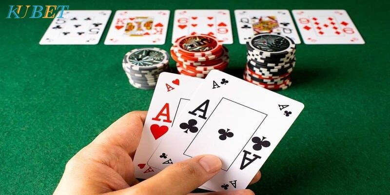 Các lá bài trong game Poker tương ứng độ mạnh yếu khác nhau